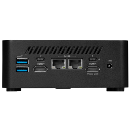 MSI 936-B0B121-204 Mini PC Barebone Intel Core i7-1365U DDR5 64GB M.2 NVMe Wi-Fi 7 BE200 Bluetooth 5.4 HDMI Thunderbolt 4