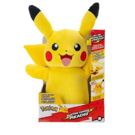 Jazwares Peluche Pokemon Pikachu Electrónico 28cm con Luces y Sonidos