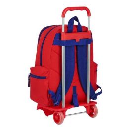Mochila Escolar con Ruedas 905 Atlético Madrid Neptuno Mochila Escolar con Ruedas 905 Atlético Madrid Neptuno