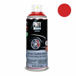 Pinty Plus Pf107 Pintura en spray para pinzas de freno de coche o motocicleta, rojo, 520 cc