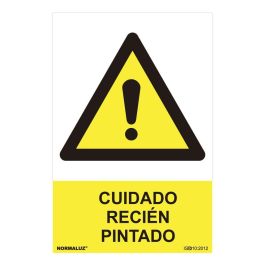 Normaluz Cartel Peligro Cuidado Recien Pintado PVC 0.7mm 30x40cm Precio: 3.50000002. SKU: S7907007