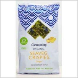 CLEARSPRING Alga Nori Con Jengibre Multipack Snack 5Udsx4Gr Vegano Sin Gluten Precio: 9.5000004. SKU: B173YYP8GT