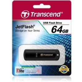 Transcend JetFlash 350 USB-Stick 64GB negro