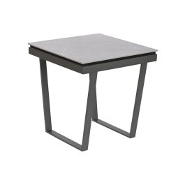 Mesita Auxiliar Urban DKD Home Decor Blanco Negro 50 x 50 x 50 cm Precio: 118.88999958. SKU: B1FTT99QK2