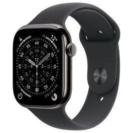 Apple Watch S11 Titan Schiefer Cellular 46mm Reloj Inteligente con Correa Deportiva Negra M/L Precio: 882.58999983. SKU: B1FQTK24DW