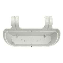 Elho Maceta Vibia Campana Easy Hanger Grande Blanco Seda para Balcón Exterior L 24,1 x An 46 x Al 26,5 cm