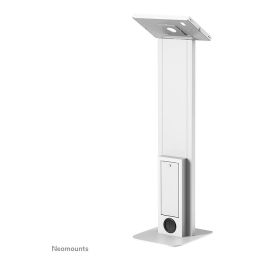 Neomounts FL15-750WH1 Soporte de suelo para tablets 9.7-11" - bloqueable, Blanco, Acero, Piso, Cerradura para puerta corredera con pulsador