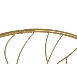 Espejo de pared Home ESPRIT Dorado 70 x 2 x 70 cm