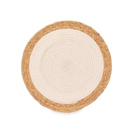Salvamantel de Esparto Espiral Tela Blanco 35 cm Kinvara (24 Unidades) Salvamantel de Esparto Espiral Tela Blanco 35 cm Kinvara (24 Unidades)