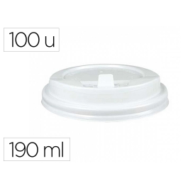 Bunzl Tapa para Vaso de Poliestireno con Orificio 190 ml Paquete de 100 Unidades Precio: 4.49999968. SKU: B15ZLTV9N8