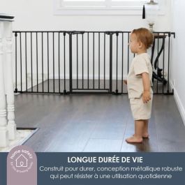 Dreambaby Discovery 3 Adapta Barrera de seguridad infantil extensible, de 74,5 cm a 1,95 m, robusta y fácil de instalar, Blanco Dreambaby Discovery 3 Adapta Barrera de seguridad infantil extensible, de 74,5 cm a 1,95 m, robusta y fácil de instalar, Blanco