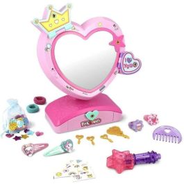 Fun Lockets Espejo Secreto con Compartimentos para Niñas +4 Años | Incluye +20 Sorpresas y Aplicador de Brillos para el Pelo