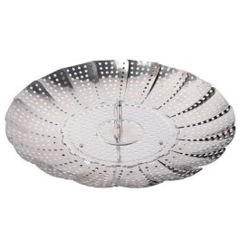 Cook Concept Cesta Vapor Acero Inoxidable Plegable 23x6 cm