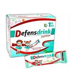 PINISAN Defensdrink Junior 28 Sticks x 10 ml Fresa con Vit. C, D3, Zinc y Calostro para Inmunitario Precio: 19.5000003. SKU: B12TTEEBRE