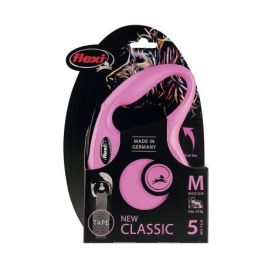 Correa para Perro Flexi NEW CLASSIC 5m Rosa Talla M