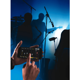 SOUNDCRAFT Ui 16 Mezclador Digital Control Remoto Wi-Fi Integrado Procesadores HARMAN para Dispositivos iOS Android Windows Mac OS Linux