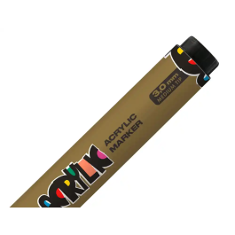 Liderpapel Rotulador Acrilico base agua todo tipo de superficie punta redonda 3 mm oro