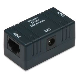 Digitus PoE Energieversorger Caja Mural PoE Pasiva RJ45/DC/PoE Ethernet Rápido 10/100 Mbit/s