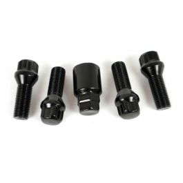 Tornillos Antirrobo OMP OMPS09811201 M12 x 1,25 4 uds Negro