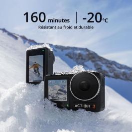 Cámara de acción - DJI - OSMO Action 3 Estándar Combo - 4K/120 IPS - Horizonsteady - Negro