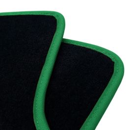 OCC Design Alfombra A Medida Mitsubishi Asx 2010-2016 5Pz Ribete Verde OCCMH0001GR