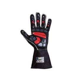 Omp OMPKB0-2745-A01-071-XL Guantes de kart RainProof impermeables, palma silicona alto agarre, costuras externas, precurvados, negros Talla XL
