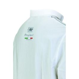 Omp OMPOR0-590202039 Camisa Racing Spirit de Manga Larga Blanca Algodón Talla 39