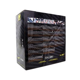 Omp Speed Juego De 4 Tapacubos Stinger Color Negro 13 Pulgadas OMPS07021301