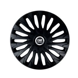 Omp Speed Juego De 4 Tapacubos Stinger Color Negro 13 Pulgadas OMPS07021301