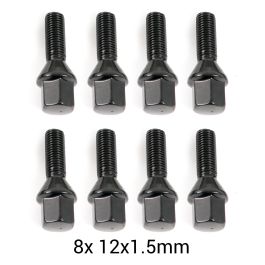 OMP OMPS08030501 Separadores Rueda Ancho 5mm PCD 4x100 Aluminio Forjado Negro Negro Con Tornillo M12x1.5 Conico