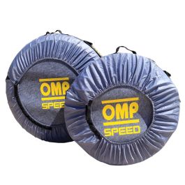 Omp Speed Juego De 4 Fundas Universales Para Almacenamiento Y Transporte De Neumáticos Con Bolsillo Y Protección Delantera OMPS18050012