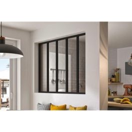 OPTIMUM Verriere 5 baldosas de vidrio templado negro - 108 x 148,7 cm