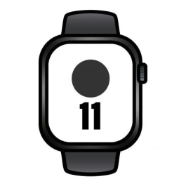 Apple MFD44QL/A Watch Series 11 GPS/Cellular 46mm Titanio Negro Pizarra Correa Deportiva Negro Pizarra (M/L) Precio: 947.79000041. SKU: B1JAS9HN6J