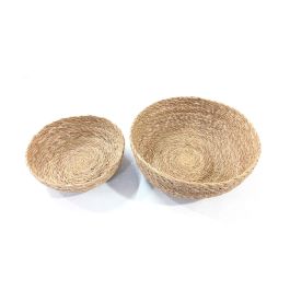 Inde Set de 2 Cestas Staclaracies Santa Clara, Dimensiones: 26 cm x 10 cm x 26 cm y 20 cm x 7 cm (4 Unidades)