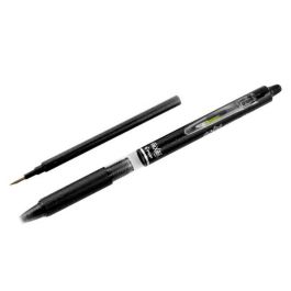 Boligrafo Pilot Frixion Clicker Borrable 0,7 mm Color Negro 12 unidades