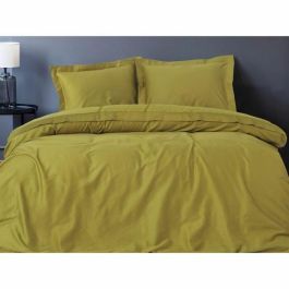 Juego de Cama 220x240 cm + 2 Fundas de Almohada 60x60 cm - 100% Algodón Satén - Verde