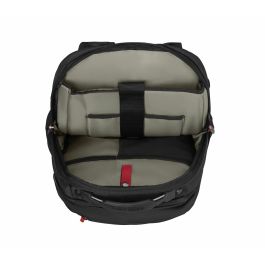 Wenger Cosmic Mochila para portátil 17 pulgadas con bolsillo para tablet, negra