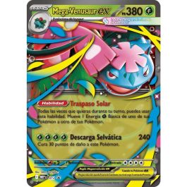 Pokemon Blister Premium Cartas Mega-Venusaur TCG Latino +6 años