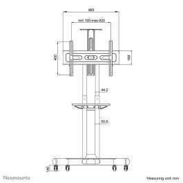 Soporte ajustable Neomounts NM-M1700BLACK 32" 75" Portátil Soporte ajustable Neomounts NM-M1700BLACK 32" 75" Portátil