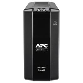 APC BR650MI Sistema de Alimentación Ininterrumpida (UPS) Línea interactiva 0,65 kVA 390 W 6 salidas AC Precio: 214.58999947. SKU: S55002756