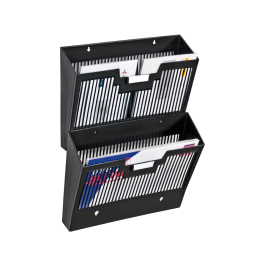 Cep Expositor Mural Pared Poliestireno Rejilla Negro 360x257x95 mm