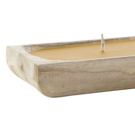 DKD Home Decor Vela Decorativa Estilo Scandi Alpino Jungla de Cera y Pino Natural Sin Perfume 21h Duración Colores Surtidos 15x5x35 cm (3 Unidades)