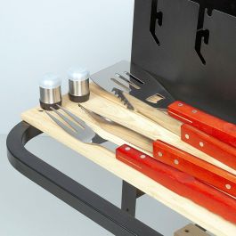 Set de Utensilios para Barbacoa Aktive 7 Piezas Barbacoa Acero Inoxidable 42 x 67 x 3 cm (4 Unidades) Set de Utensilios para Barbacoa Aktive 7 Piezas Barbacoa Acero Inoxidable 42 x 67 x 3 cm (4 Unidades)
