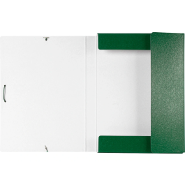 Liderpapel Carpeta Proyectos Folio Lomo 30mm Cartón Gofrado Verde