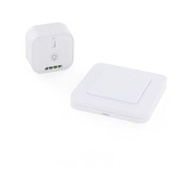 Interruptor inalámbrico + módulo de iluminación On/Off - DIO CONNECTED HOME - 54736 - Blanco - 1000 W Interruptor inalámbrico + módulo de iluminación On/Off - DIO CONNECTED HOME - 54736 - Blanco - 1000 W