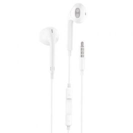 Auriculares eartech blancos, conector mini-jack. tech one tech