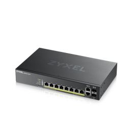 Zyxel GS2220-10HP-EU0101F Switch 12 Puertos Gigabit Ethernet Gestionado L2 PoE 20 Gbit/s 16000 MAC 8 Puertos PoE 180W Rack