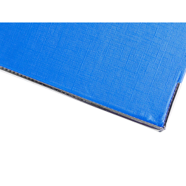 Liderpapel Archivador de Palanca Folio Documenta Forrado PVC Rado con Compresor Metálico y Ollao Lomo 52 mm Azul