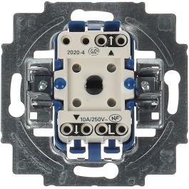 BUSCH-JAEGER 2CKA001413A0590 Einsatz - Interruptor de Persianas UP, Sin Tornillos, Acabado Mate, Azul