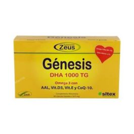 ZEUS Dha Tg 1000 Omega 3 1000mg CoQ10 Vitaminas Ácido Lipoico 60 Cápsulas Precio: 83.5899999. SKU: B1HPJKLH8X